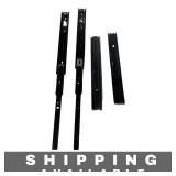 Set of 4 Drawer Slides Ball Bearing Black New