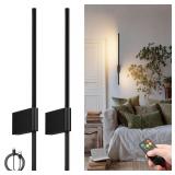 $32 2 Pack Battery Powered Wall Sconces 6000mAh...