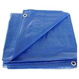 $35 P-LINE Large Blue Tarp Cover   Outdoor Tarp...