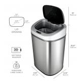 $78 NINESTARS 21.1-gallon Motion Sensor...
