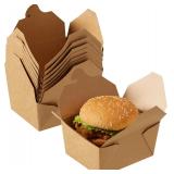 $78 Kraft Paper To Go Boxes, Take Out Food...