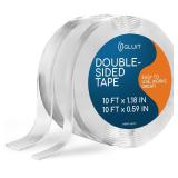 $15 GLUIT Double Sided Tape Heavy Duty 10+10ft...