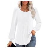 $9 Long Sleeve Shirts For Women Fall Fashion...
