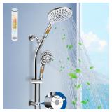 $80 7.5' Rotatable Dual Shower Head with...