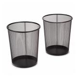 $27 6 Gal. Round Mesh Trash Can Recycling Bin...