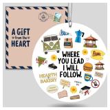 $8 Christmas Ornament - 'Where You Lead, I Will...