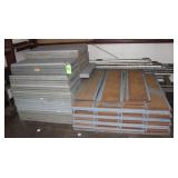 Light Duty Shelving, Disassembled