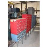 Large Lot Assort. Parts with Shelving,