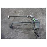 (2) Crank Polishers; (1) Pneumatic, (1) Electric