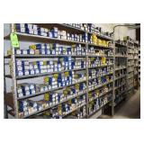 Large Lot Assort. Parts with Shelving,