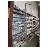Large Lot Assort. Parts with Shelving,