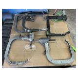 Lot of (4) Pneumatic Valve Spring Compressor