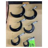 Lot of Assort. Micrometers, As Shown
