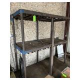 (5) Metal Racks; (1) Approx. 80"W x 3