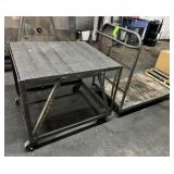 (2) Assort. Warehouse 4-Wheel Carts