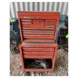 Stack-On Rolling Tool Chest with Assort. Tools,