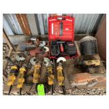 Assort. Hand Tools As Shown; DeWalt Angle Grinders