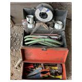 Assort. Lot; Hole Saws, Welding Wire & Hose,