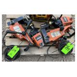 (2) Slugger JHM USA101 Magnetic Drills, (1) PARTS