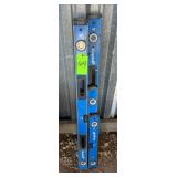 Lot of (8) Empire Levels; (6) 4