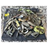 Contents of Pallet: Assort. Straps, Tie-Downs,