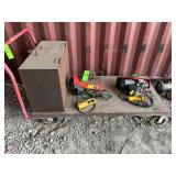 4-Wheel Cart w/Shop-Built Top Approx. 5