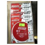(4) Diablo 10" 100 Teeth C.T. Saw Blades, New