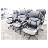 (6) Rolling Conference Room Chairs