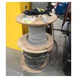 Partial Spools of Copper Wiring