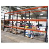 (4) Sections Pallet Rack, 42"D x 96"W x 12