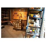 Contents of Room; Fans, Tools, Electrical Boxes,