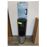 Hot/Cold Water Cooler w/(2) Bottle Racks,
