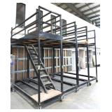 (4) Portable Work Platforms, Approx. 42"x120"x120"