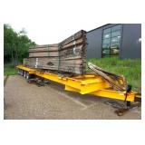 Yard Trailer, Not Titled, No Lights, Pintle Hitch,