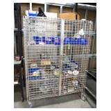 ULine Portable Storage Cart w/Contents As Shown