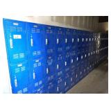 Employee Lockers, (20) 3-Door Sections