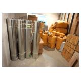 Contents of Room; Flex Duct, Multi Layer Aluminum