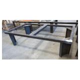 (2) Metal Work Stands Approx. 52" x 96" x 24"H