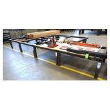 (4) Metal Work Stands 48" x 51" x 23"H