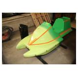 Speed Boat Kiddie Ride, Coin Operated