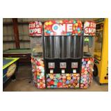 Fun Shoppe 5-Way Capsule Vending Kiosk on Casters,