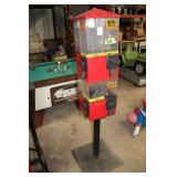 8-Way Candy Vending Machine w/Rotating Stand