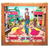 Sharpshooter Overhead Game Glass Insert Circa 1979