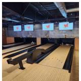 4-Lane Brunswick String-Pin Bowling