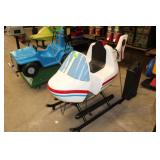 Helicopter Kiddie Ride, Coin Operated