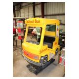 School Bus Kiddie Ride, NEEDS REPAIR