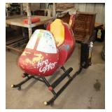 Fire Copter Kiddie Ride, Coin Operated