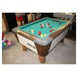 Bumper Pool Table, Approx. 57"L x 41"W,