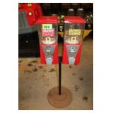 Oak Double Candy Vending Machine, Coin Operated