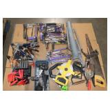 Ratchets, Saws, Allen Wrenches, Clamps As Shown